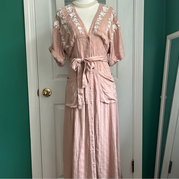 Free People Women’s Love to Love You Embroidered Dress X Small - Picture 5 of 16